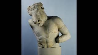 first- to third-century marble minotaur is one of the spectacular finds in the show