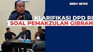 Andi Sofyan Hasdam Tegas, Sebut DPD RI Tidak Pernah Proses Pemakzulan Gibran