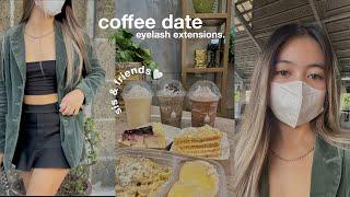 Belfry Cafe & Eyelash Extension with sister and friends   | Arianne Sumando