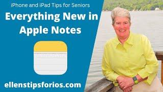 Everything New in the Notes app