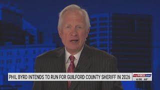 Phil Byrd announces intention to run for Guilford County Sheriff in 2026