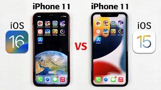 iOS 16 vs iOS 15 SPEED TEST - iPhone 11 iOS 16 vs iPhone 11 iOS 15 Speed Test | iOS 16 is KILLER