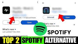 Top 2 Spotify Alternative Apps Available In Play Store & App Store || Spotify Alternative Apps 2025