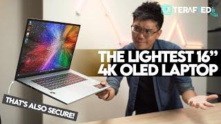 The Lightest 16" 4K OLED Laptop That's Also Secure