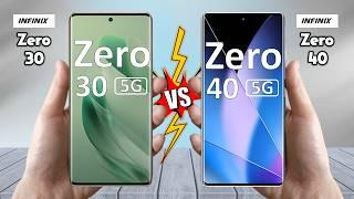 Infinix Zero 30 Vs Infinix Zero 40 - Full Comparison  Techvs