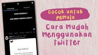 Cara Menggunakan Aplikasi Twitter Bagi Pemula