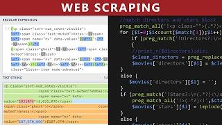 Web Scraping Using PHP - Parse IMDB.com Movies HTML