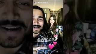 Bhuvan bum meet amanda cerny in hotel room