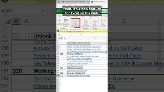 How to FIX Your SLOW Excel File #shorts