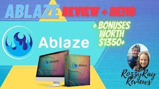 Ablaze review + demo!  Set your commissions ABLAZE!  *Bonuses inside* Ablaze review + demo