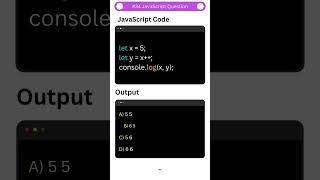 #34 JavaScript Interview Question #javascriptinterview #javascript #coding #programming