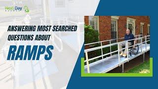 Top Questions About Wheelchair Ramps From Customers | Next Day Access