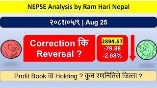 2081.05.09 | Nepse Daily Market Update | Stock Market Analysis by Ram Hari Nepal