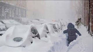 Now Italy is in chaos! Unprecedented snowstorm buries cars in Abruzzo