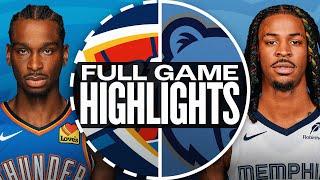 THUNDER at GRIZZLIES | FULL GAME HIGHLIGHTS | March 5, 2025