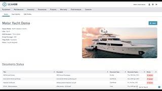 Seahub Yacht Maintenance Software Walk through Video