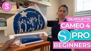  Silhouette CAMEO 4 Pro for Beginners: First Cut