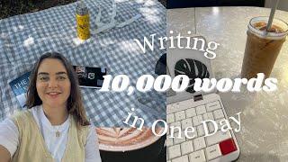  writing 10,000 words in one day!