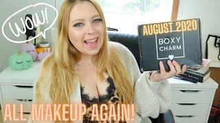 BOXYCHARM AUGUST 2020 UNBOXING | ALL MAKEUP AGAIN! SUCH A GOOD BOX!!