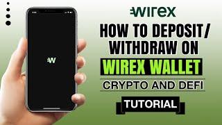 How to DEPOSIT or WITHDRAW crypto on WIREX Wallet | App Tutorial