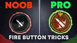 FIRE BUTTON secret trick in free fire  ! fire button settings ! fire button size and position