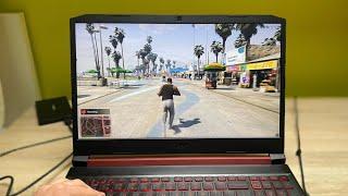 Acer Nitro 5 Grand Theft Auto V - Story Mode | Performance Test | 2021