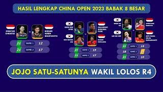 Hasil 8 Besar China Open 2023 | Hari Keempat