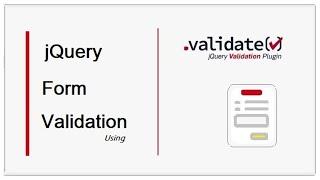 jQuery form validation using validate.js plugin