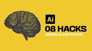 8 Adobe Illustrator HACKS That Will BLOW YOUR MIND