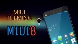 How To Theme Miui Roms-MIUI8 || Without Theme Editor Tool