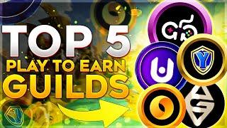 Top 5 Biggest Crypto Gaming Guilds For Play To Earn & Gamefi!!! 