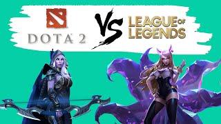 Почему Дота никогда не станет конкурентом LoL | League of legends VS Dota 2