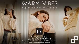 (NO PASSWORD) PRESET LIGHTROOM TEEBARU | WARM VIBES | LIGHTROOM PRESETS | LIGHTROOM TUTORIAL