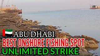 ABU DHABI BEST ONSHORE FISHING SPOT / UNLIMITED STRIKE @althomschannel #abudhabifishing  #like