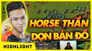 NHÀ TRÊN ĐỈNH DỐC - CSDN XÓC DÂN lên thẳng HORSE THẦN ốp chết ĐẠP ĐÔI EGYPT | AoE Highlights