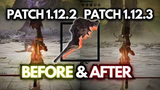 BLOODFIEND'S ARM Before and After Patch 1.12.3 in Elden Ring Shadow of the Erdtree