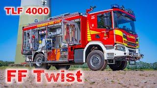 Freiwillige Feuerwehr Twist neues TLF 4000 // Schlingmann // Hänsch DBS 850