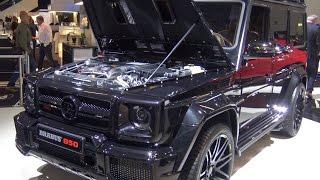 Brabus 850 HP G63 V8 BiTurbo at Frankfurt Salon 2015 in superdetail