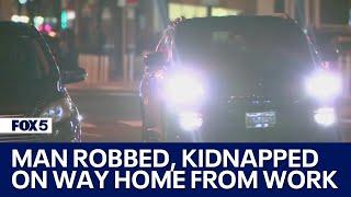 DC man robbed, kidnapped, and attacked on commute home