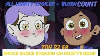 All Lumity Spoiler + Blush Count in Knock Knock Knockin' On Hooty's Door (TOH S2 EP8)