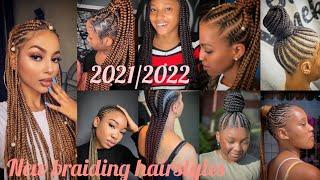 New 2021/2022 Braiding Hairstyles For Black Women | Beautiful Cornrow Braids Hairstyles For You