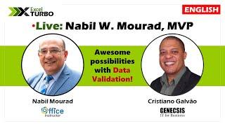  LIVE! Excel Turbo with Nabil W. Mourad MVP, from Office Instructor!