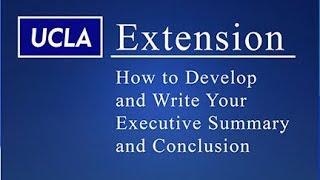 Executive Summary & Conclusion