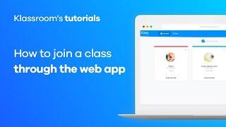 Join a class through the web app