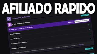 COMO PEGAR AFILIADO NA TWITCH RAPIDO 2021