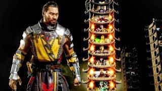 Hanzo Hasashi Scorpion Champion Klassic Tower Mortal Kombat 11 PC Gameplay - No Commentary