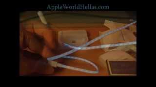 (Unboxing & Review Greek) iPhone 5 dock & Flash Lightning Cable (iphone5mod)