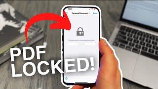 How to Password Protect a PDF File on iPhone (+ combine PDF's on iPhone and add a password)