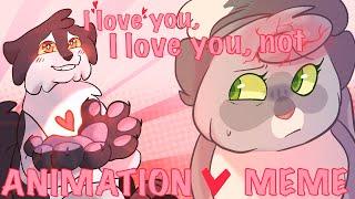 ll  I LOVE YOU I LOVE YOU NOT  ll ANIMATION MEME ll