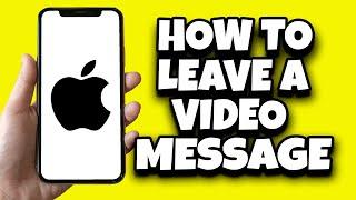 How To Leave A Video Message On Facetime IOS 17